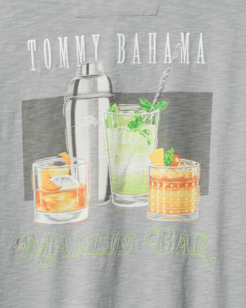 Tommy Bahama Men's Shake It Up Lux Long Sleeve T-Shirt - Ultimate Gray