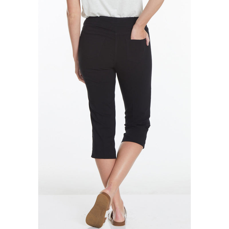 SlimSation 21-Inch Capri  Pants - Black