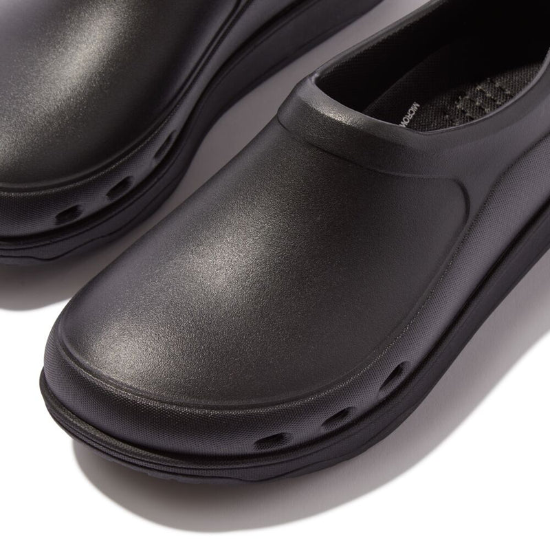 FitFlop Work High Performance Clogs - All Black