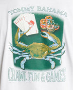 Tommy Bahama Crawl Fun And Games Pocket T-Shirt - White