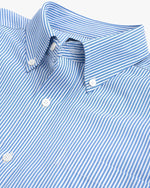 Southern Tide Brrr Intercoastal Bengal Stripe Classic Fit Sport Shirt - Cobalt Blue