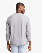 Southern Tide brrrilliant Performance Long Sleeve T-Shirt - Steel Grey