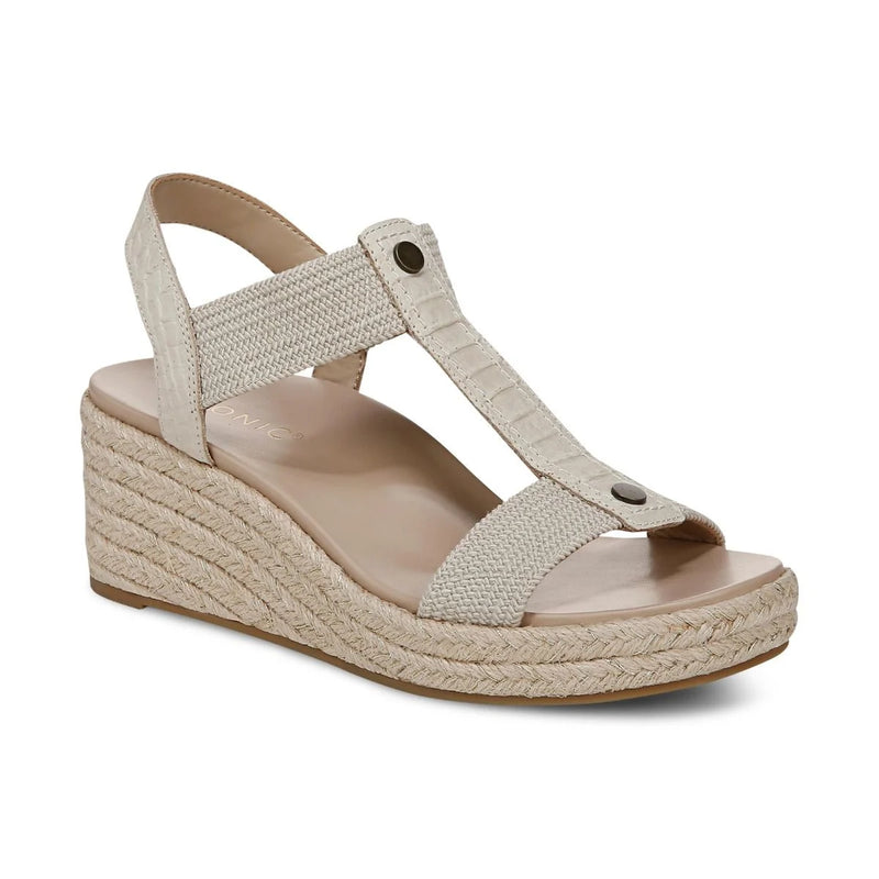 Vionic Calera Sandals - Cream Leather
