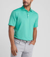Peter Millar Men's Solid Performance Jersey Polo Shirt - Meadow