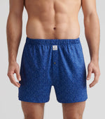Peter Millar Men's Outlaw Performance Boxers - Sport Navy