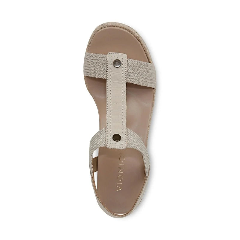 Vionic Calera Sandals - Cream Leather