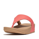 FitFlop Lulu Leather Sandals - Rosy Coral