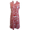 La Mer Luxe Augusta Sleeveless Dress - Carol Tropical Leaf