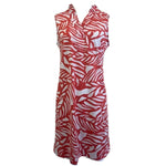 La Mer Luxe Augusta Sleeveless Dress - Carol Tropical Leaf