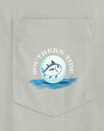 Southern Tide Lucky Jacks 19th Hole T-Shirt - Seagull Grey