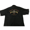 TBLV Tommy Bahama Mens Original Sample PHD - Pop Had Dough Camp Shirt - Black