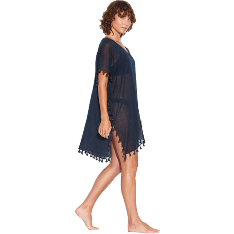 Seafolly Amnesia Kaftan Tunic Cover Up - Indigo