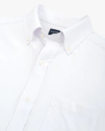 Southern Tide Brrr Solid Intercoastal Classic Fit Sport Shirt - Classic White