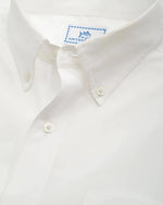 Southern Tide Sullivan Solid Sport Shirt - Classic White