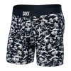 SAXX Vibe Super Soft Castaway Boxer Briefs - Dark Ink