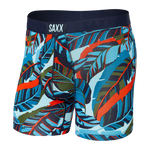 SAXX Vibe Super Soft Blue Pop Boxer Briefs - Jungle