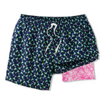 Chubbies 5.5-Inch The Margarita Mondays Swim Trunks - Navy