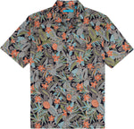 Tori Richard Tropbatik Cotton Lawn Camp Shirt - Navy