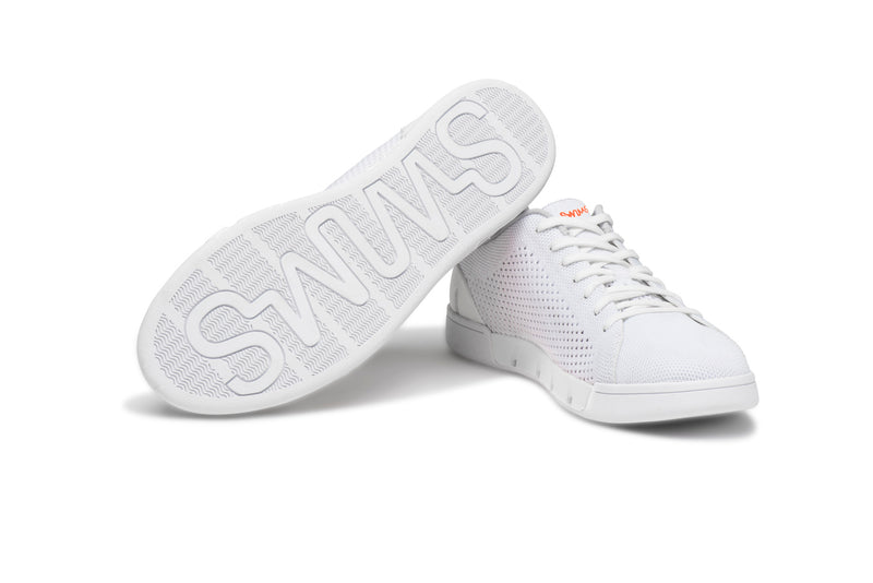 SWIMS Breeze Tennis Knit Sneakers - White*