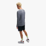 On Men's Performance Long Sleeve T-Shirt - Rock