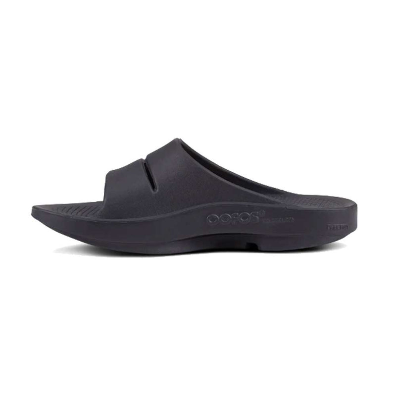 Oofos Men's Ooahh Sport Slide Sandals - Matte Black