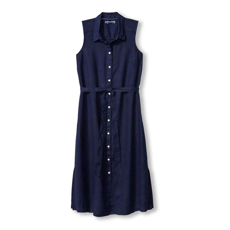 Tommy Bahama Women's Two Palms Linen Shirt Dress - Ocean Deep