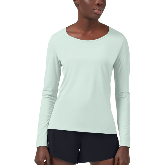 On Women's Performance Long T-Shirt - Mineral