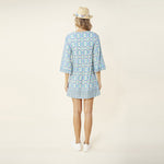 Hale Bob Kavita V-Neck Dress - Blue