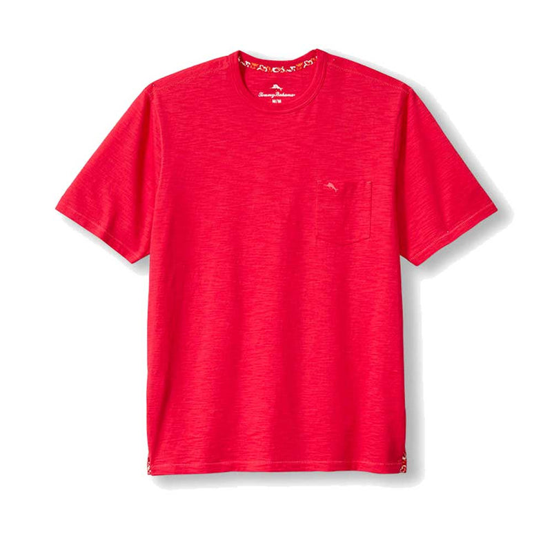 Tommy Bahama Bali Beach Crew T-Shirt - Pink Plumeria
