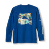 Tommy Bahama Patchwork In Paradise T-Shirt - Dark Blue Muse