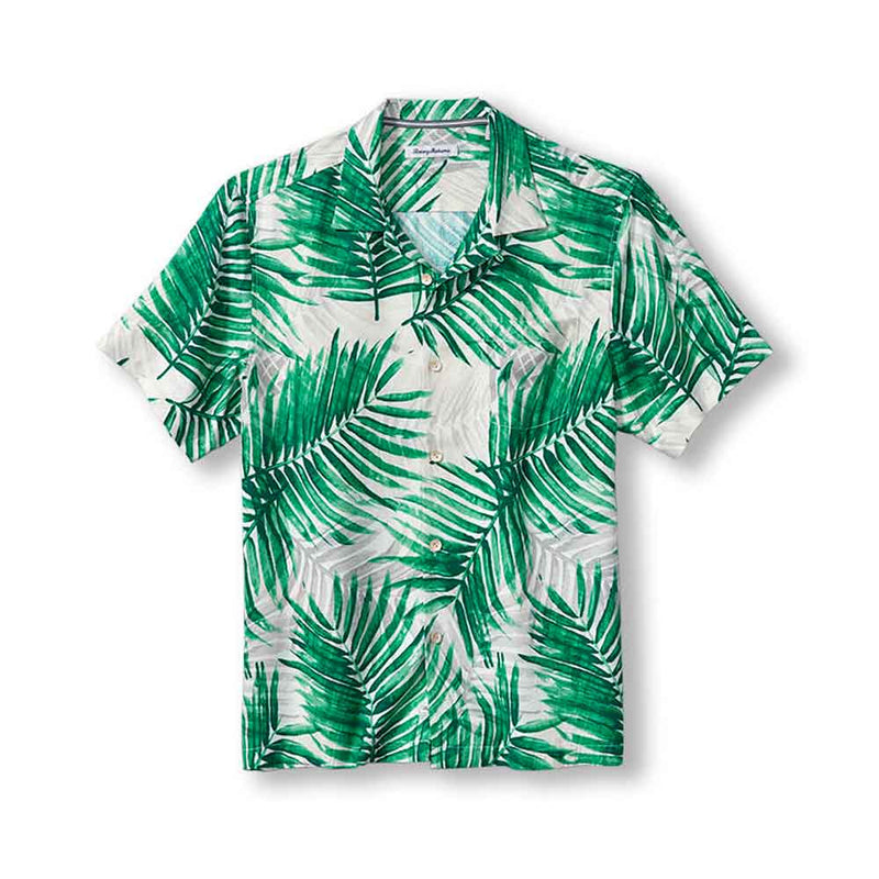 Tommy Bahama Misty Palms Camp Shirt - Hawaiian Holly