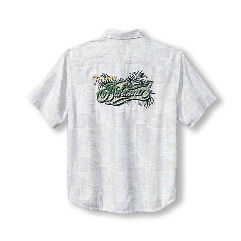 Tommy Bahama 30th Anniversary Pinnacle Of Palms Camp Shirt - Pachyderm