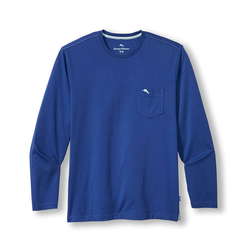 Tommy Bahama New Bali Skyline Long Sleeve T-Shirt - Mazarine Blue