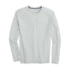 Southern Tide brrrilliant Performance Long Sleeve T-Shirt - Platinum Grey