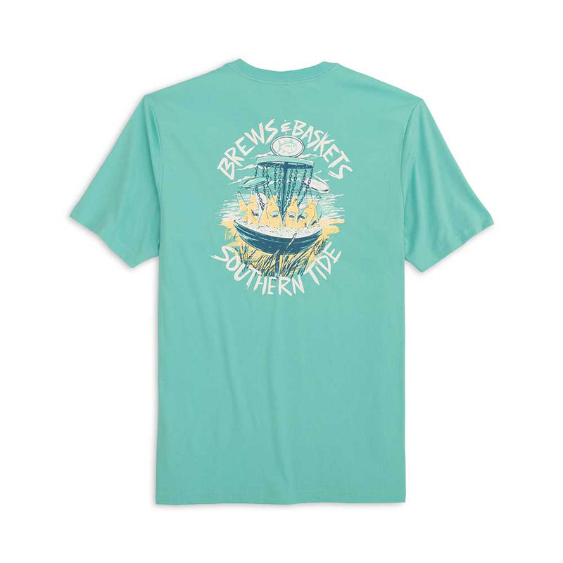 Southern Tide Brews and Baskets T-Shirt - Mint