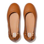 FitFlop Allegro Ballet Flat Shoes - Light Tan