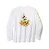Tommy Bahama Big & Tall Happiest Surf On Earth Lux Long Sleeve T-Shirt - White