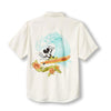 Tommy Bahama Disney Big & Tall Surf The Wave Camp Shirt - Continental