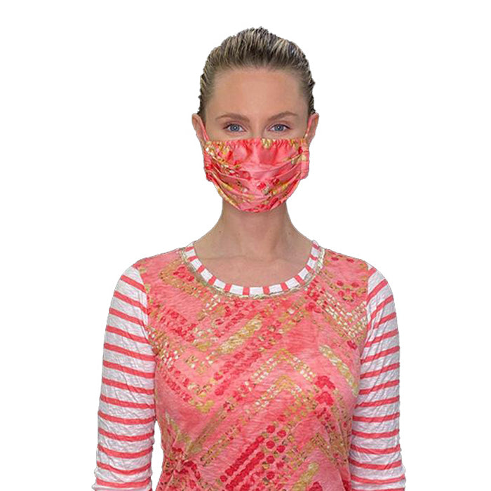 David Cline Face Mask - Pink Mosaic - Non Returnable
