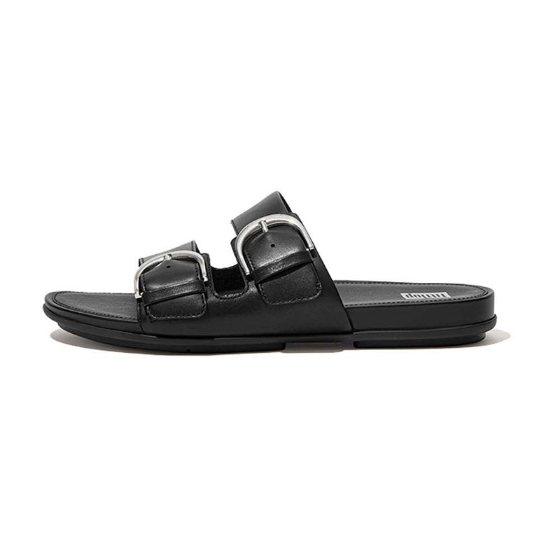 FitFlop Gracie Slide Sandals - All Black