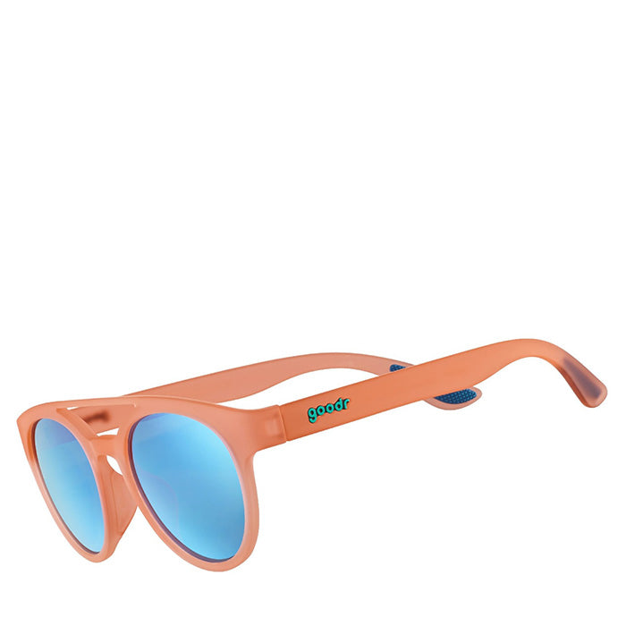 Goodr Stay Fly, Ornithologists Sunglasses - Peach