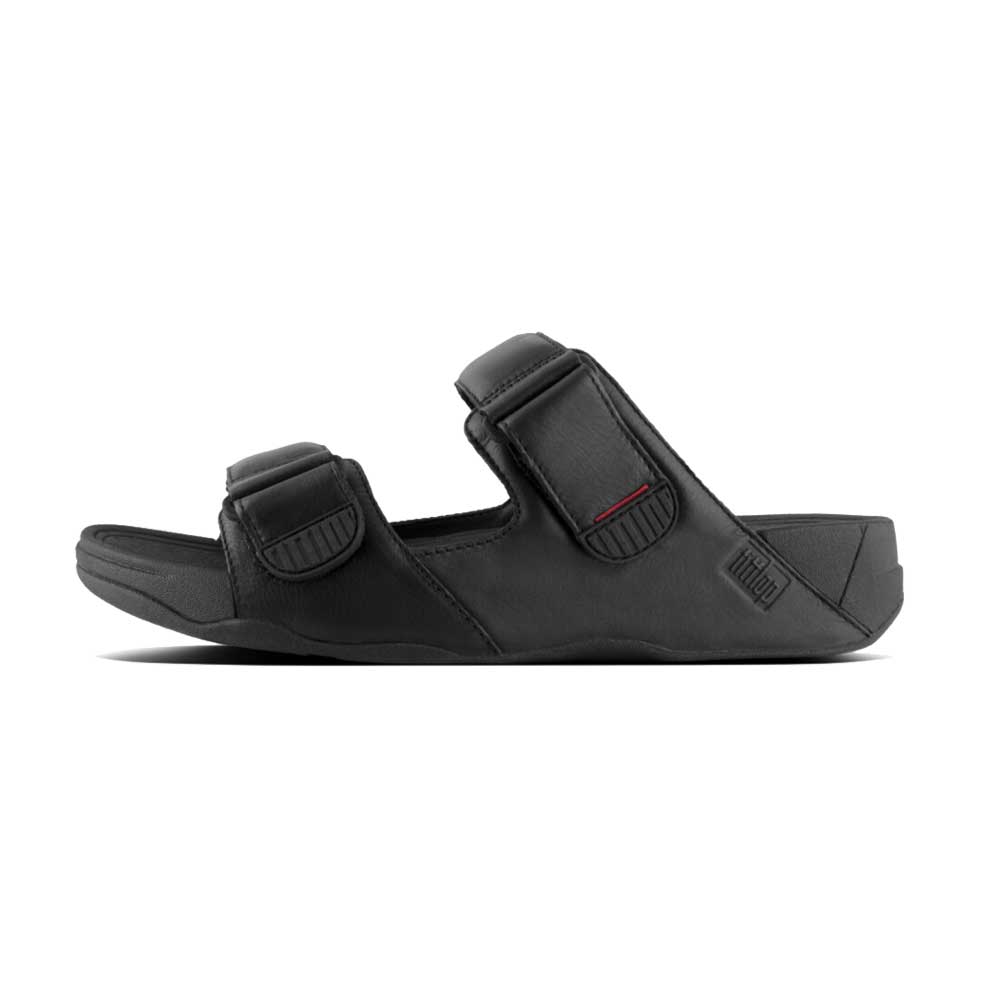 FitFlop Mens Gogh Moc Slide Sandals in Black – Island Trends display picture 1