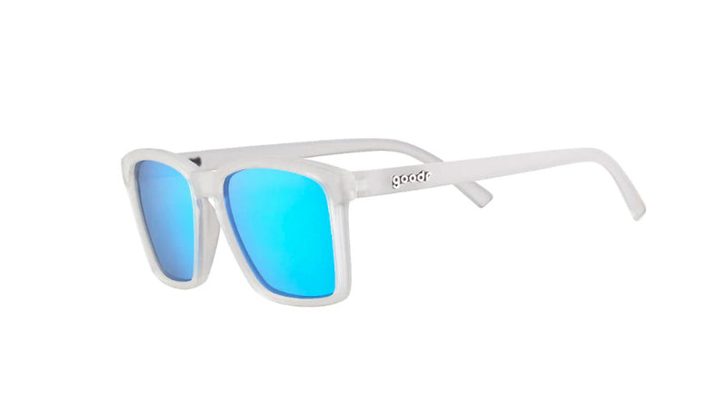 Goodr Middle Seat Advantage Sunglasses - White