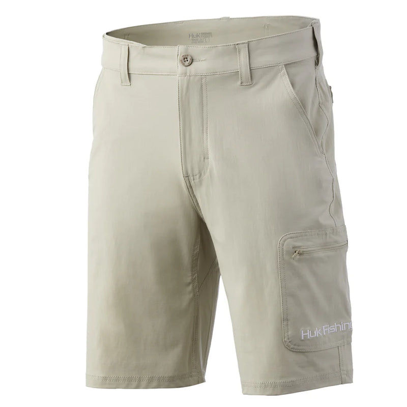 Huk NXTLVL 7-Inch Shorts - Khaki