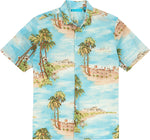 Tori Richard Hawaii Camp Shirt - Blue