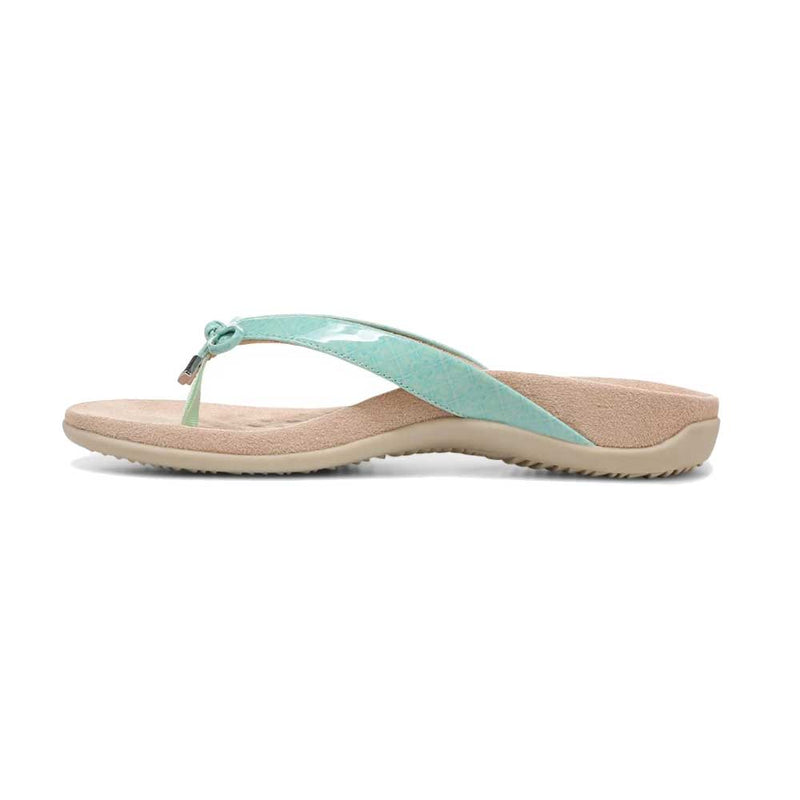 Vionic Bella II Bow Tie Sandals - Menta Tile