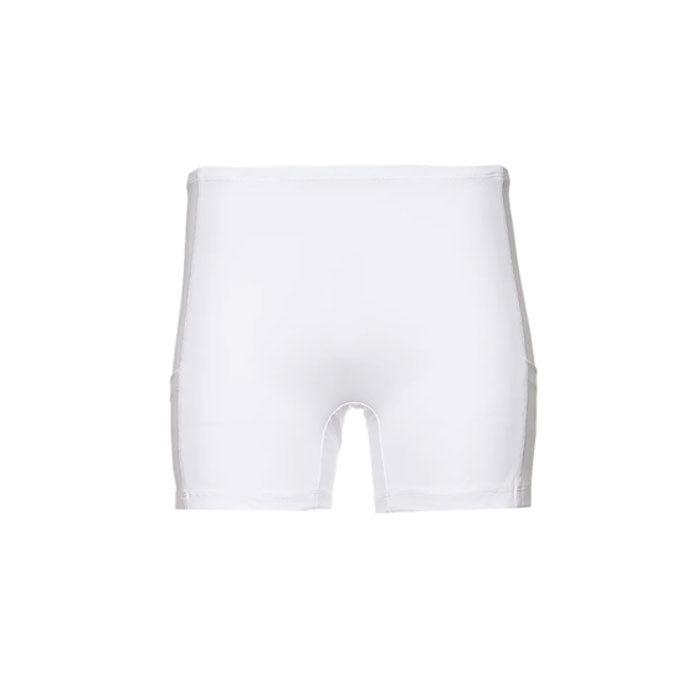 IBKUL 4 1/2-Inch Shorty with Pockets - White