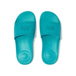 FitFlop Iqushion House Slide Sandals - Tahiti Blue