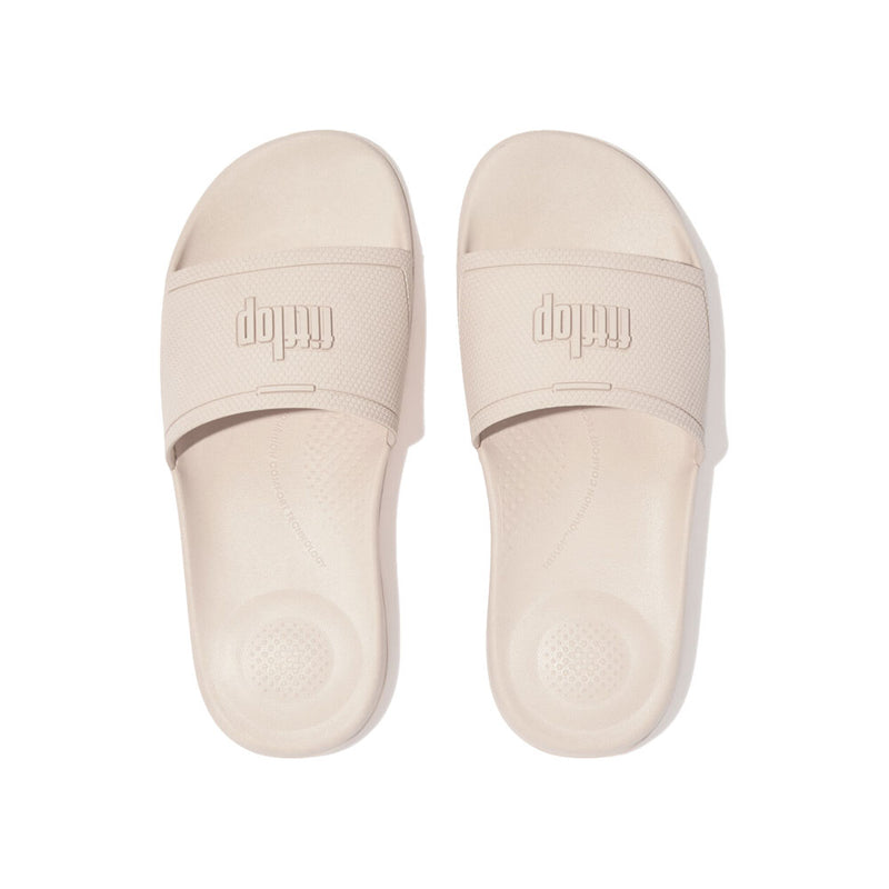 FitFlop Iqushion House Slide Sandals - Rose Foam