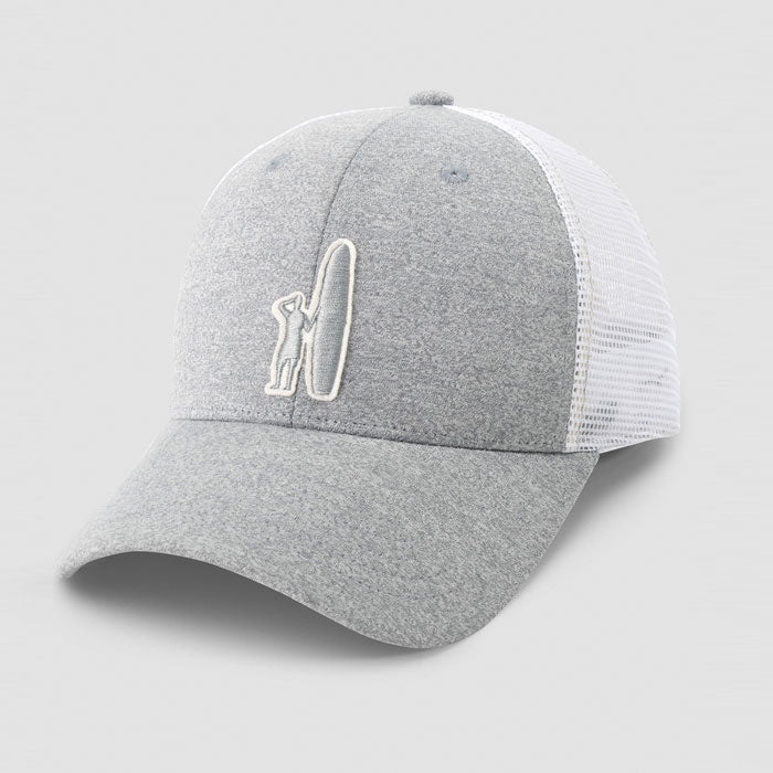 Johnnie-O The Varsity Trucker Hat - Gray